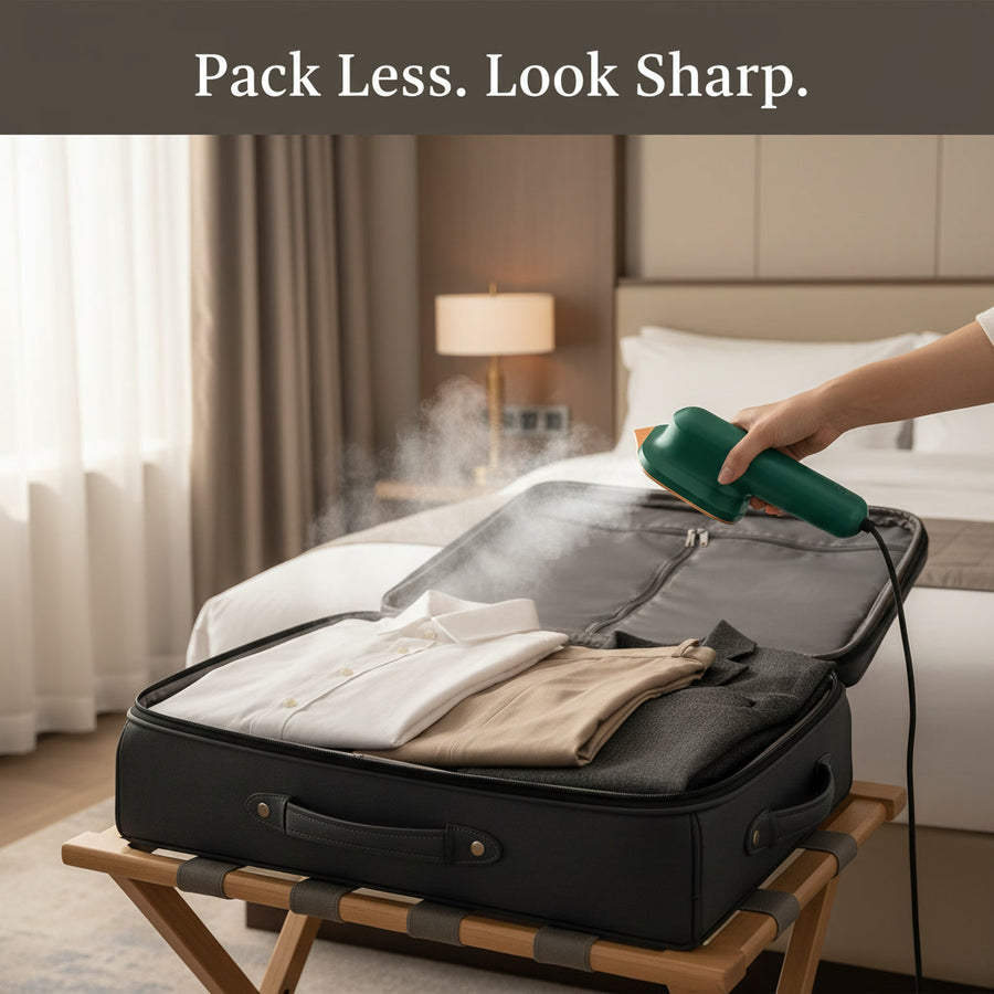 Iron-Travel Steamer Iron for Clothes , Portable Handheld Iron